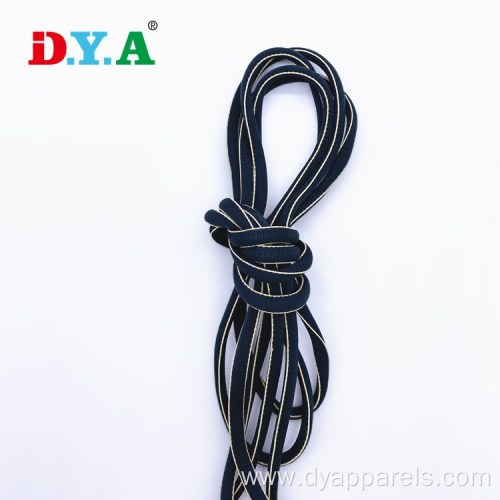 Customized colorful nylon round shoelace hoodie cord